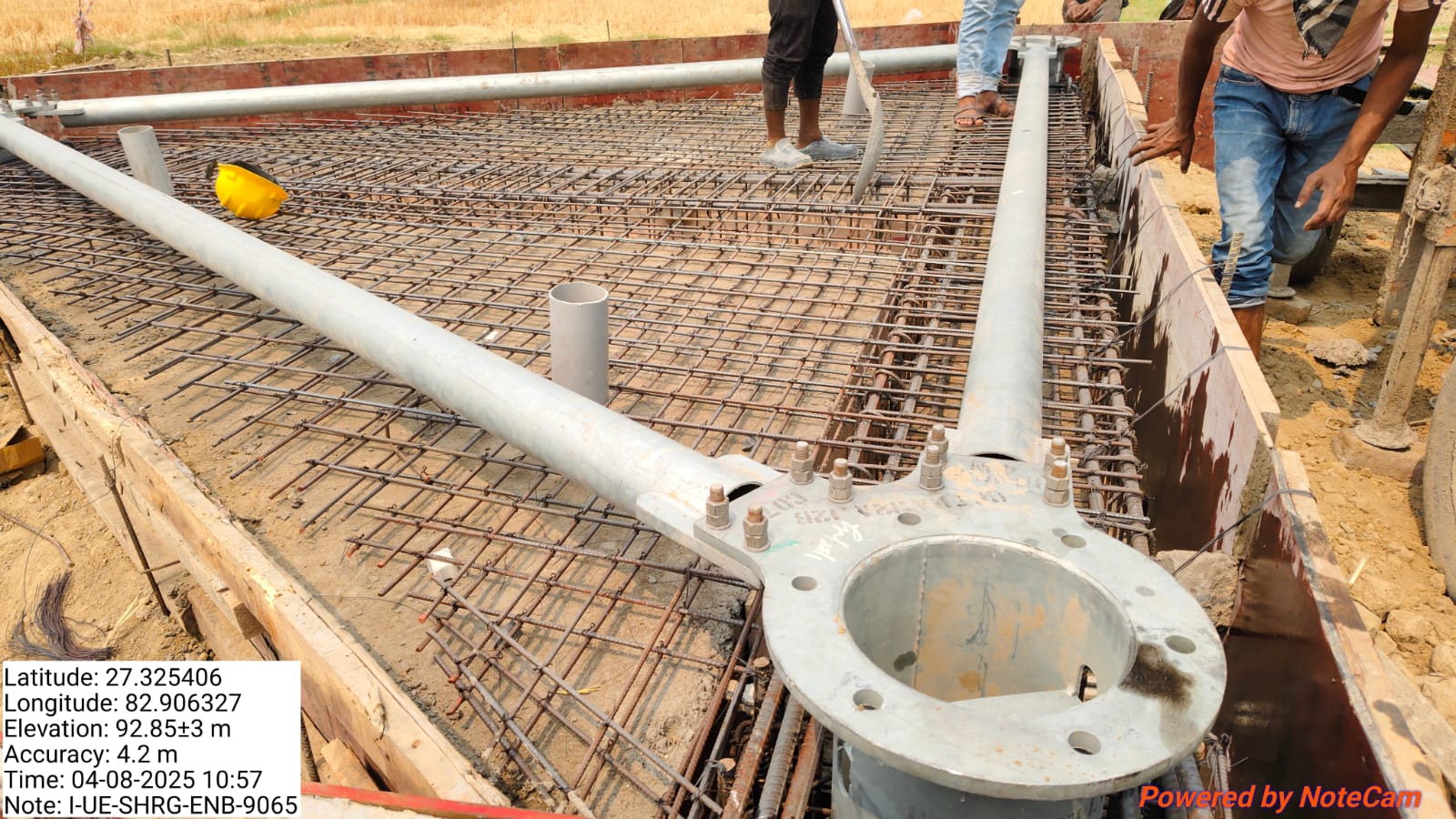 GBT Site – Tower Erection, Cabling & Equipment Installation